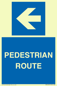 PEDESTRIAN ROUTE